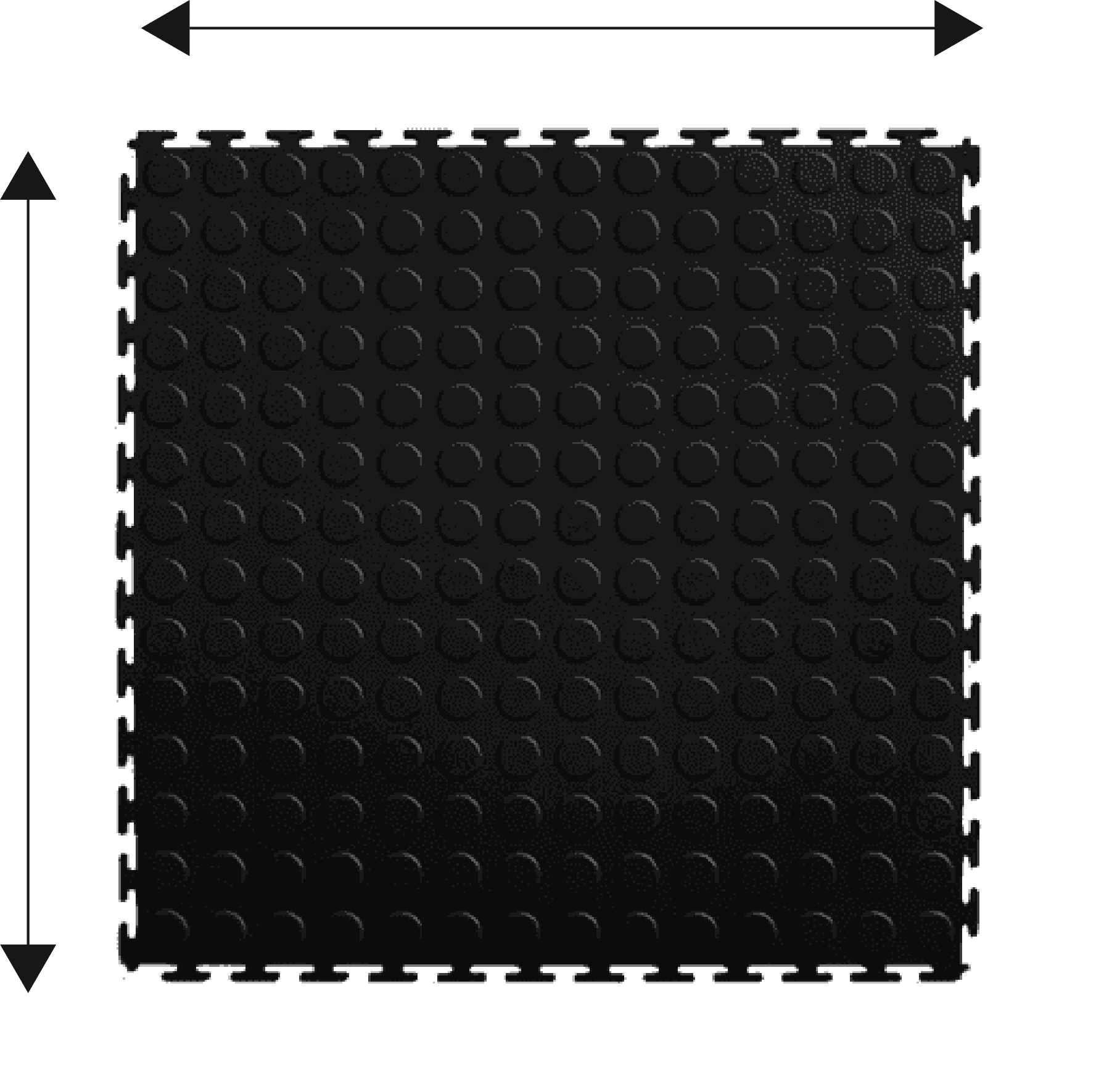 Heavy Duty Industrial Floor Tiles 30 pvc 28