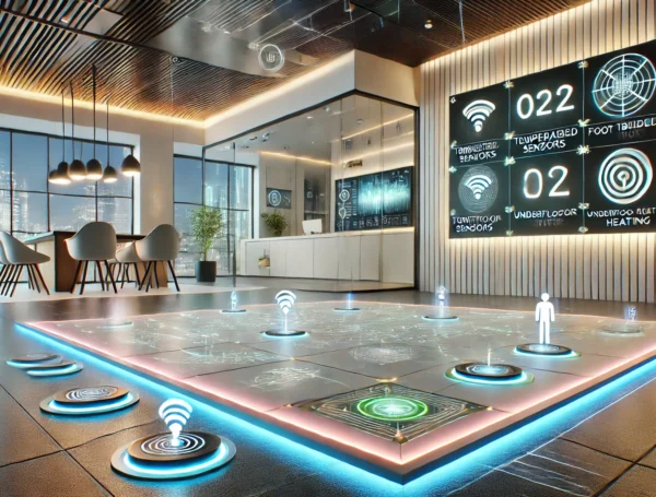 PVC Tiles in Smart Building Solutions