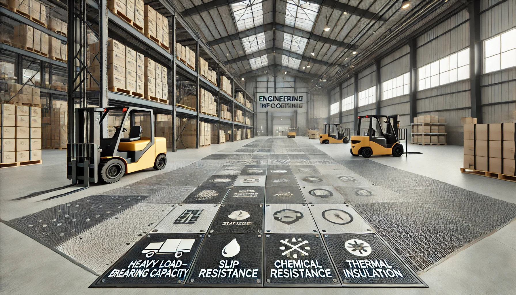 Designing for Durability: Engineering Principles of Industrial Floor Tiles