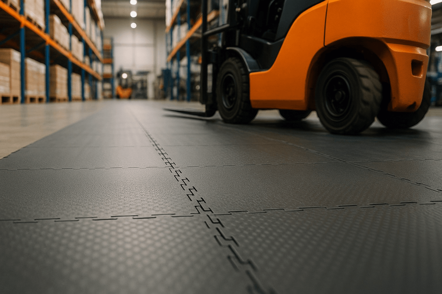 Industrial PVC Interlocking Floor Tiles 31 Factory production area flooring