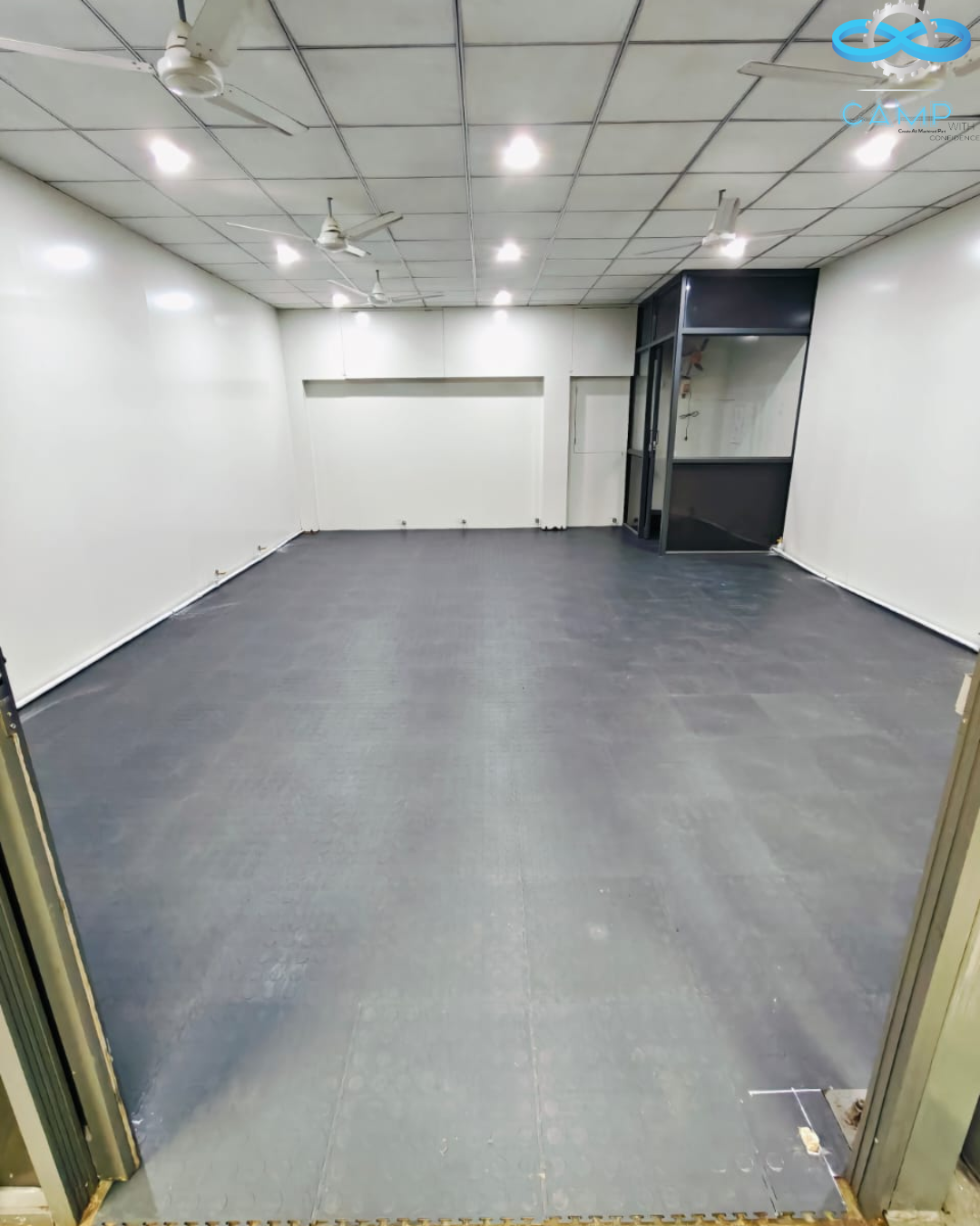 Industrial PVC Interlocking Floor Tiles 29 Industrial flooring project location in Rajkot Gujarat