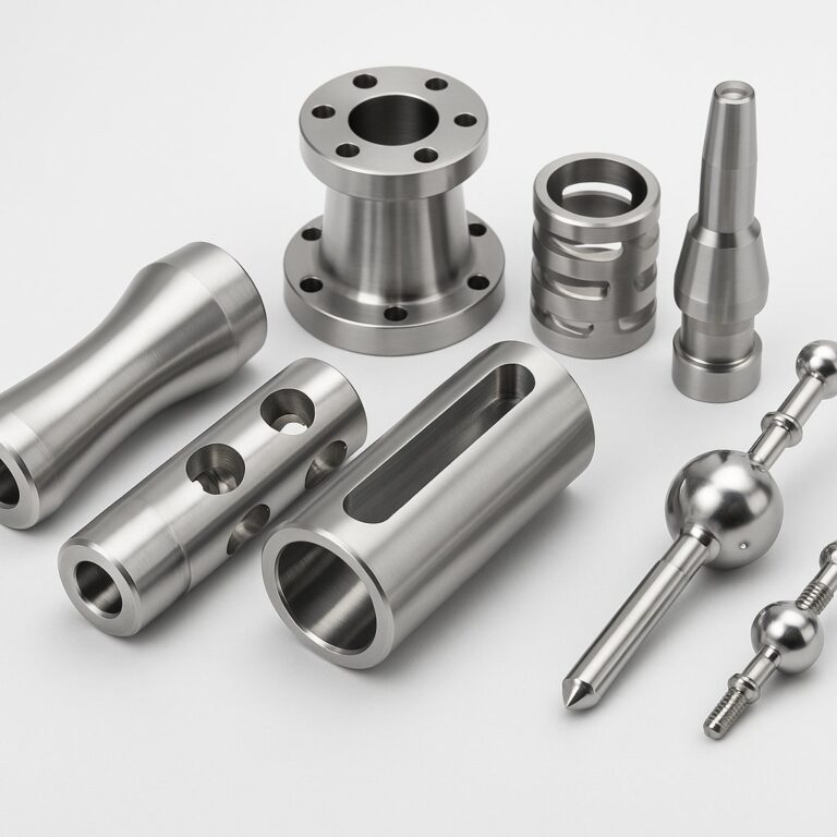 Precision CNC-machined metal components