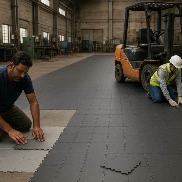 DIY vs Professional Installation: What Industrial Buyers Should Know Before Laying PVC Floor Tiles - CAMP Manufacturing