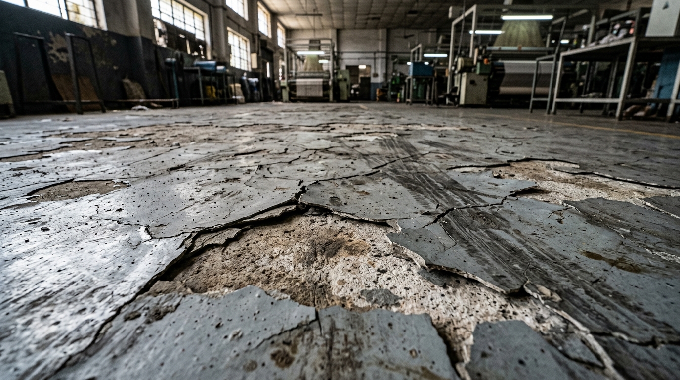 7 Disadvantages of Epoxy Flooring in Factories — And What to Use Instead