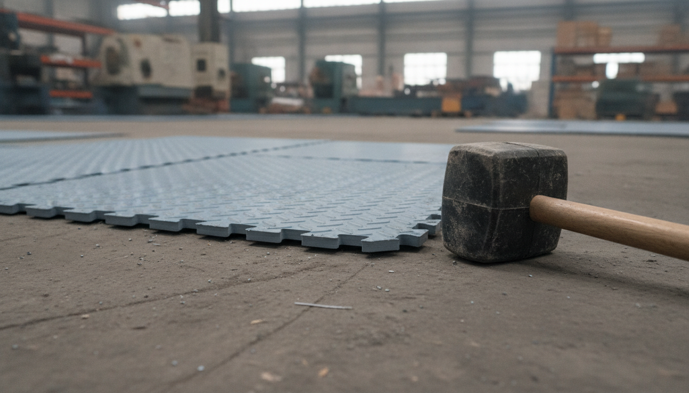How to Install PVC Interlocking Floor Tiles: A Step-by-Step Guide