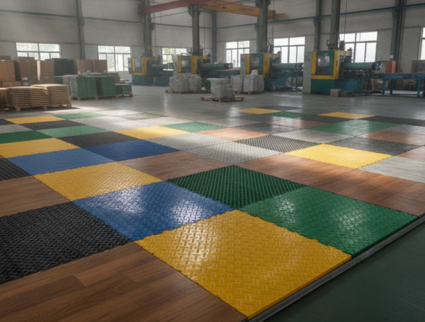 Innovations in PVC Locking Floor Tiles and Mats by CAMP: Durability Meets Design