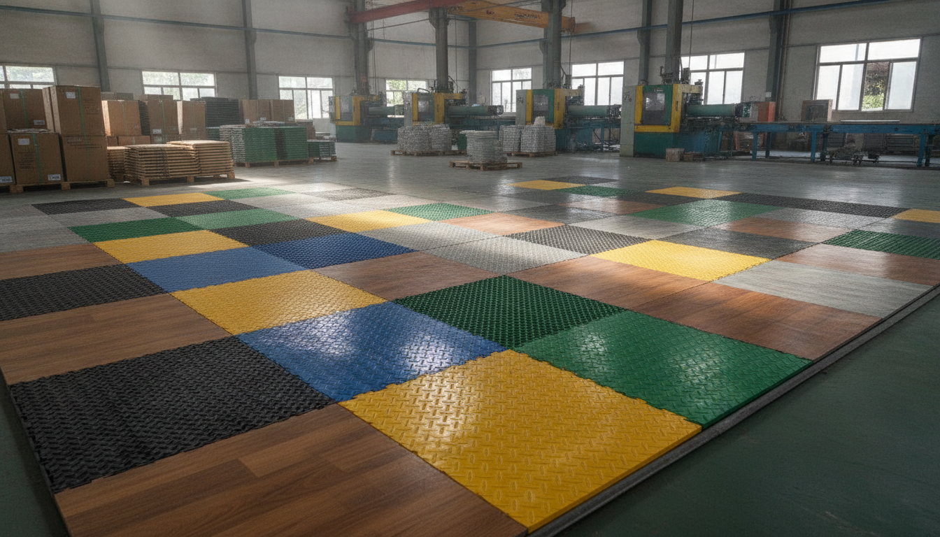 Blogs 44 Innovations in PVC Locking Floor Tiles and Mats by CAMP: Durability Meets Design