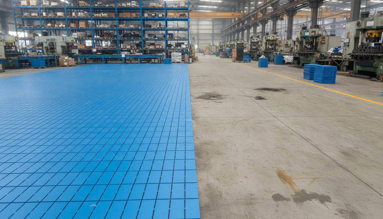 Blogs 40 Can You Install New Floor Tiles in a Live Factory Without Stopping Production?