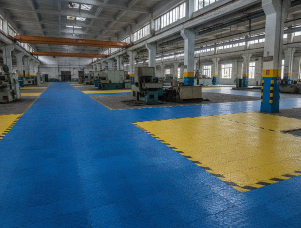 Maximising Worker Safety with PVC Interlocking Floor Tiles